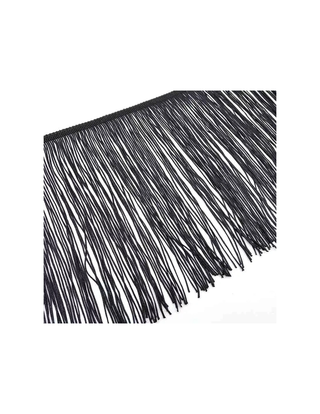 Tripolino Fringe cm 15 Black - Pack of 1 mt.