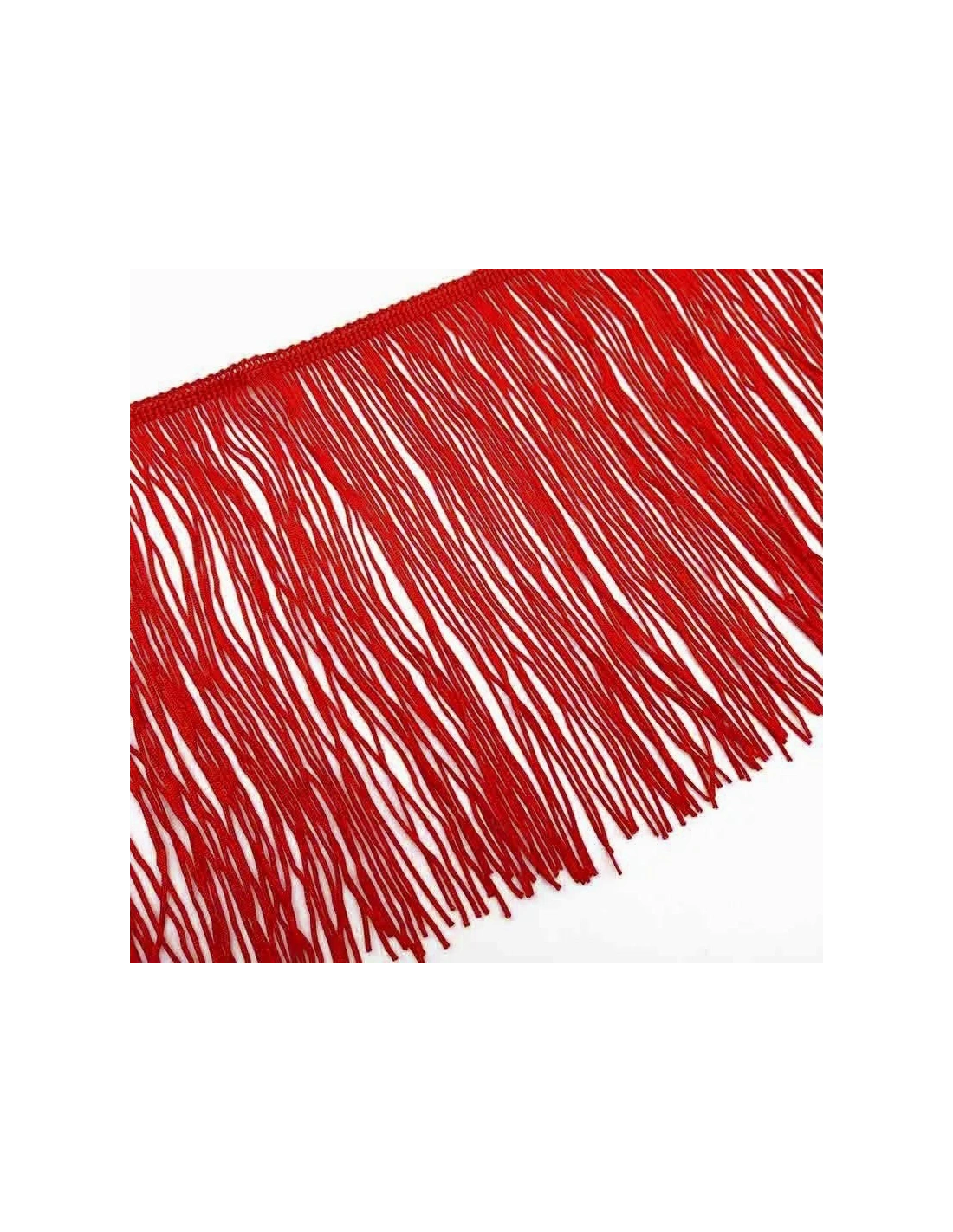 Tripolino Fringe cm 15 Red - Pack of 1 mt.