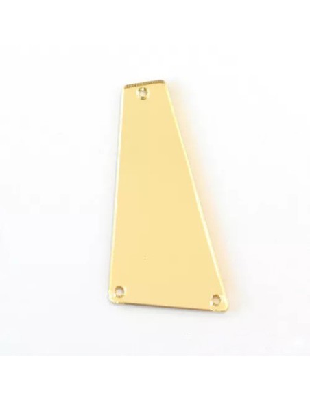 Specchietto Trapezio mm 22x42 Oro