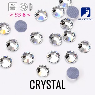 Strass GT Crystal Termoadesivi ss 6  Crystal - 144PZ rhinestones hotfix crystal