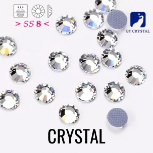 Strass GT Crystal Termoadesivi ss 8 Crystal - 144PZ rhinestones hotfix