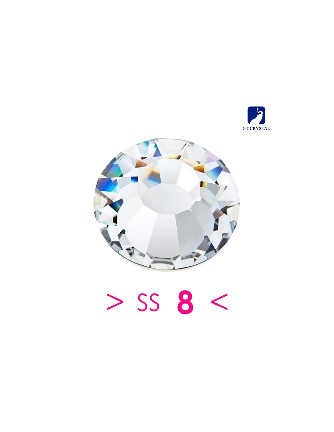 Rhinestones Hotfix GT Crystal hotfix, ss8 - many colors available - Hotfix Strass