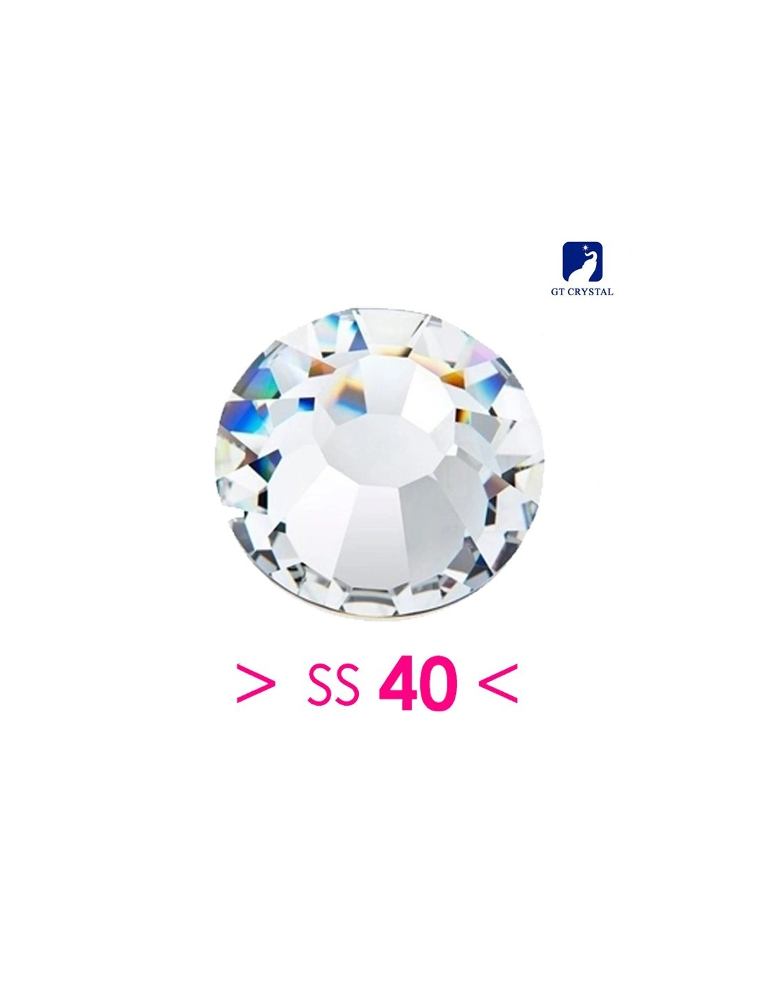 Strass Termoadesivi Hotfix GT Crystal, ss40 rhinestones hotfix crystal