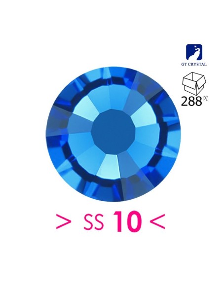 Rhinestones Gt Crystal Hotfix ss 20 Capri Blu - 144 pcs - Hotfix Strass
