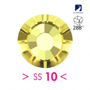 Strass GT Crystal Termoadesivi ss 10 Citrine - 288PZ rhinestones hotfix 2