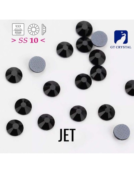 Strass GT Crystal Termoadesivi ss 10 Jet - 288PZ rhinestones hotfix