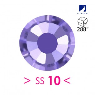 Strass GT Crystal Termoadesivi ss 10  Tanzanite - 288PZ rhinestones hotfix 2