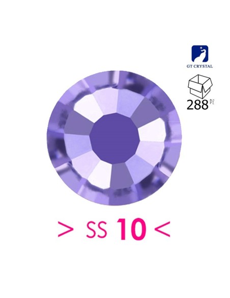 Strass GT Crystal Termoadesivi ss 10  Tanzanite - 288PZ rhinestones hotfix
