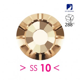 Strass GT Crystal Termoadesivi ss 10 Smoked Topaz  - 288PZ rhinestones hotfix 2