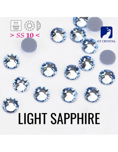 Strass GT Crystal Termoadesivi ss 10 Light Sapphire - 288PZ rhinestones hotfix