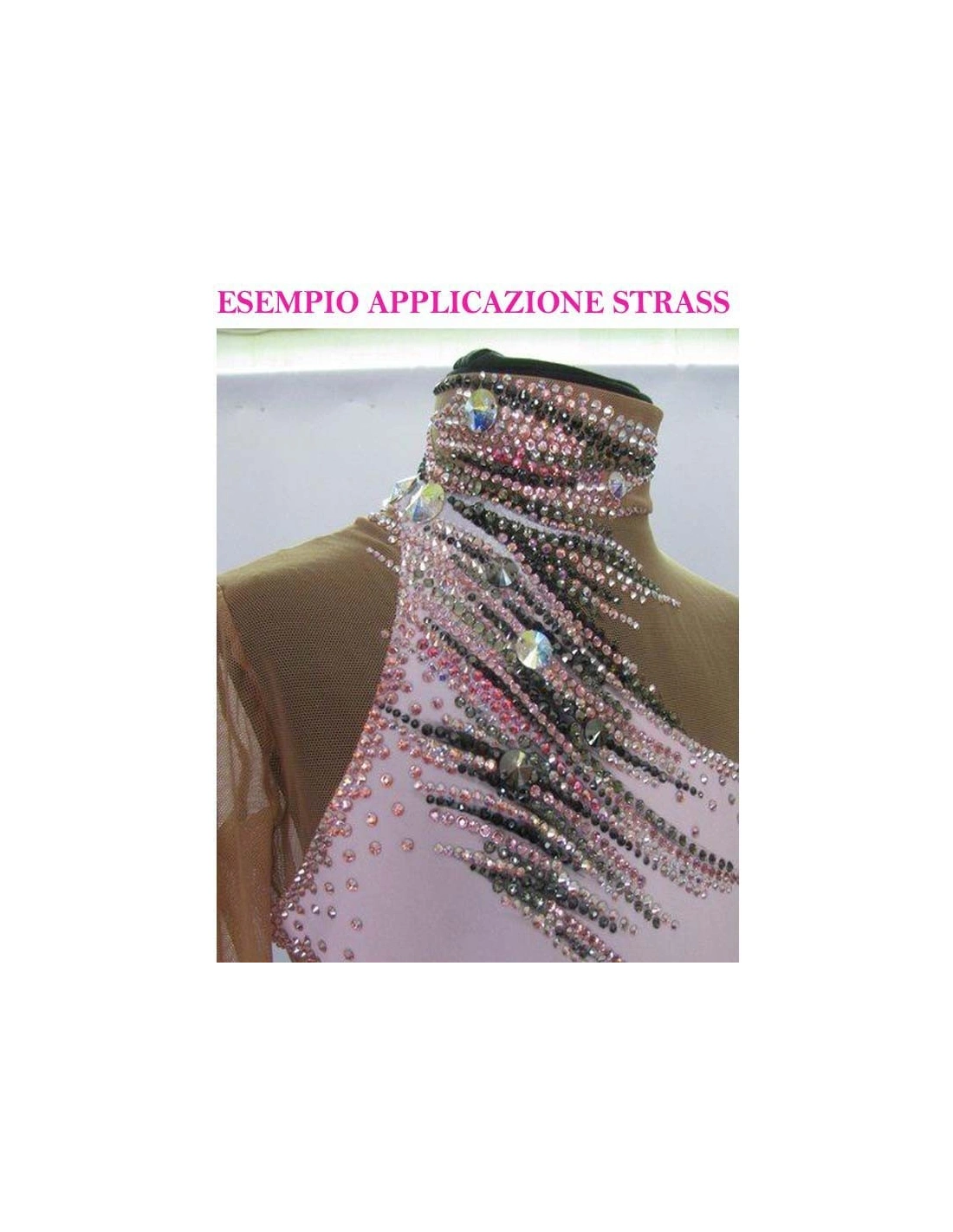 Strass GT Crystal Termoadesivi ss 20 Amethyst - 144PZ - Strass termoadesivi