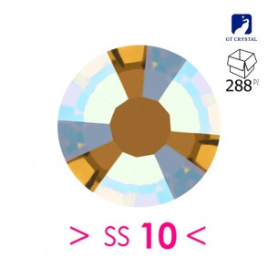 Strass GT Crystal Termoadesivi ss 10 Topaz AB - 288PZ rhinestones hotfix 2