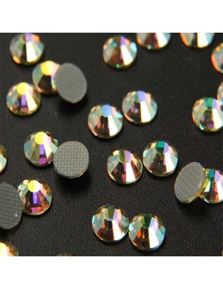 Strass GT Crystal Termoadesivi ss 10 Topaz AB - 288PZ rhinestones hotfix