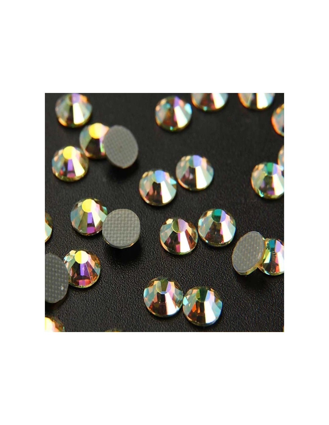 Rhinestones Gt Crystal Hotfix ss 20 Topaz AB -  144 pcs - Hotfix Strass
