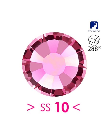 Strass GT Crystal Termoadesivi ss 10 Fuchsia - 288PZ rhinestones hotfix