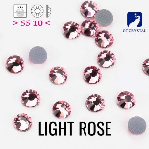 Strass GT Crystal Termoadesivi ss 10 Light Rose - 288PZ rhinestones hotfix