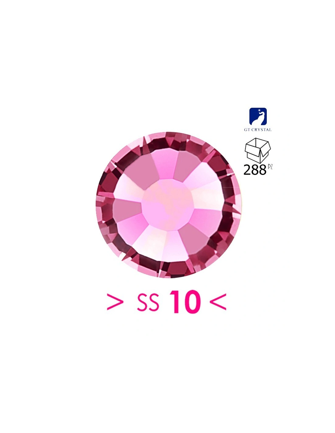 Rhinestones Hotfix GT Crystal hotfix, ss10 - many colors available - Hotfix Strass