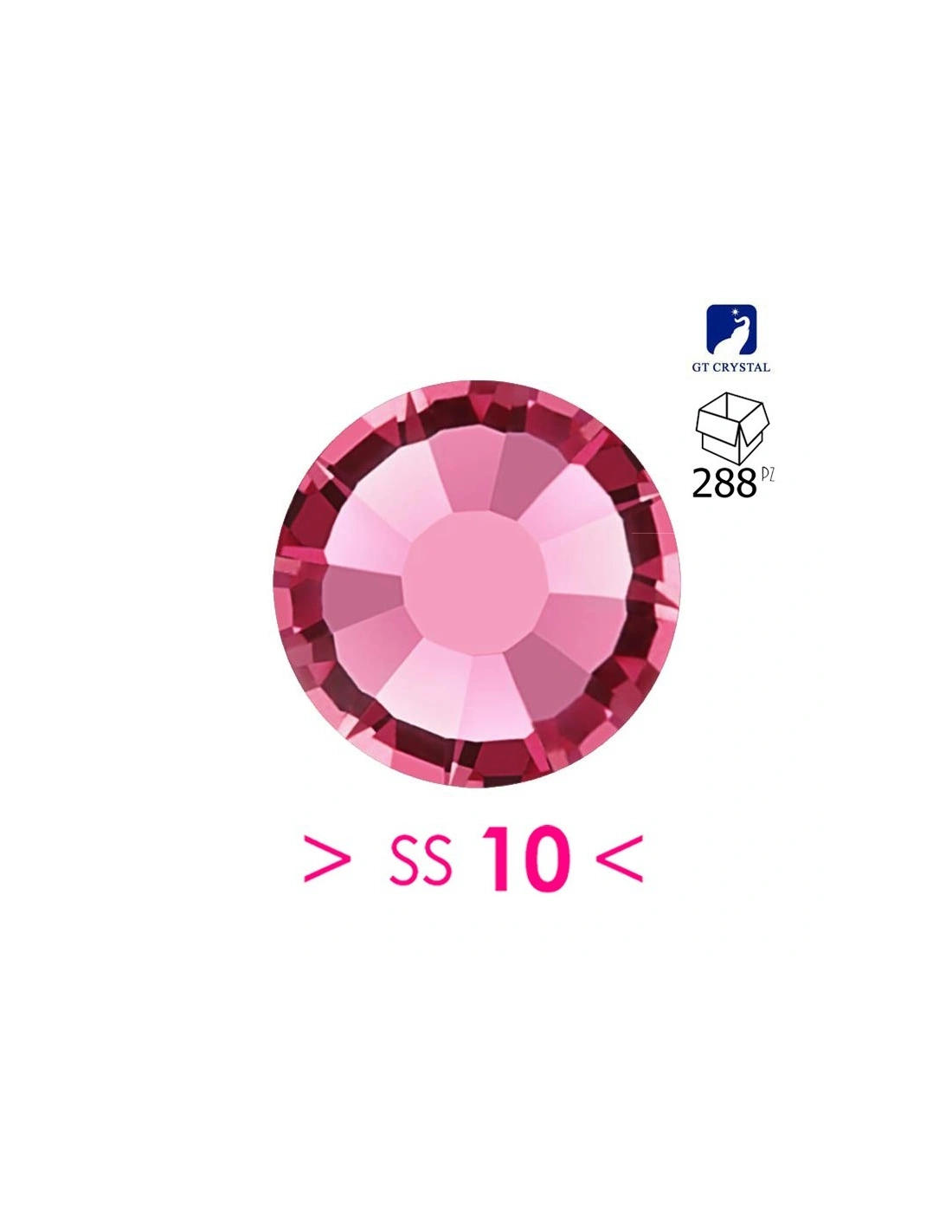Rhinestones Hotfix GT Crystal hotfix, ss10 - many colors available - Hotfix Strass