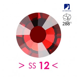 Strass GT Crystal Termoadesivi ss 12 Siam - 288PZ rhinestones hotfix 2