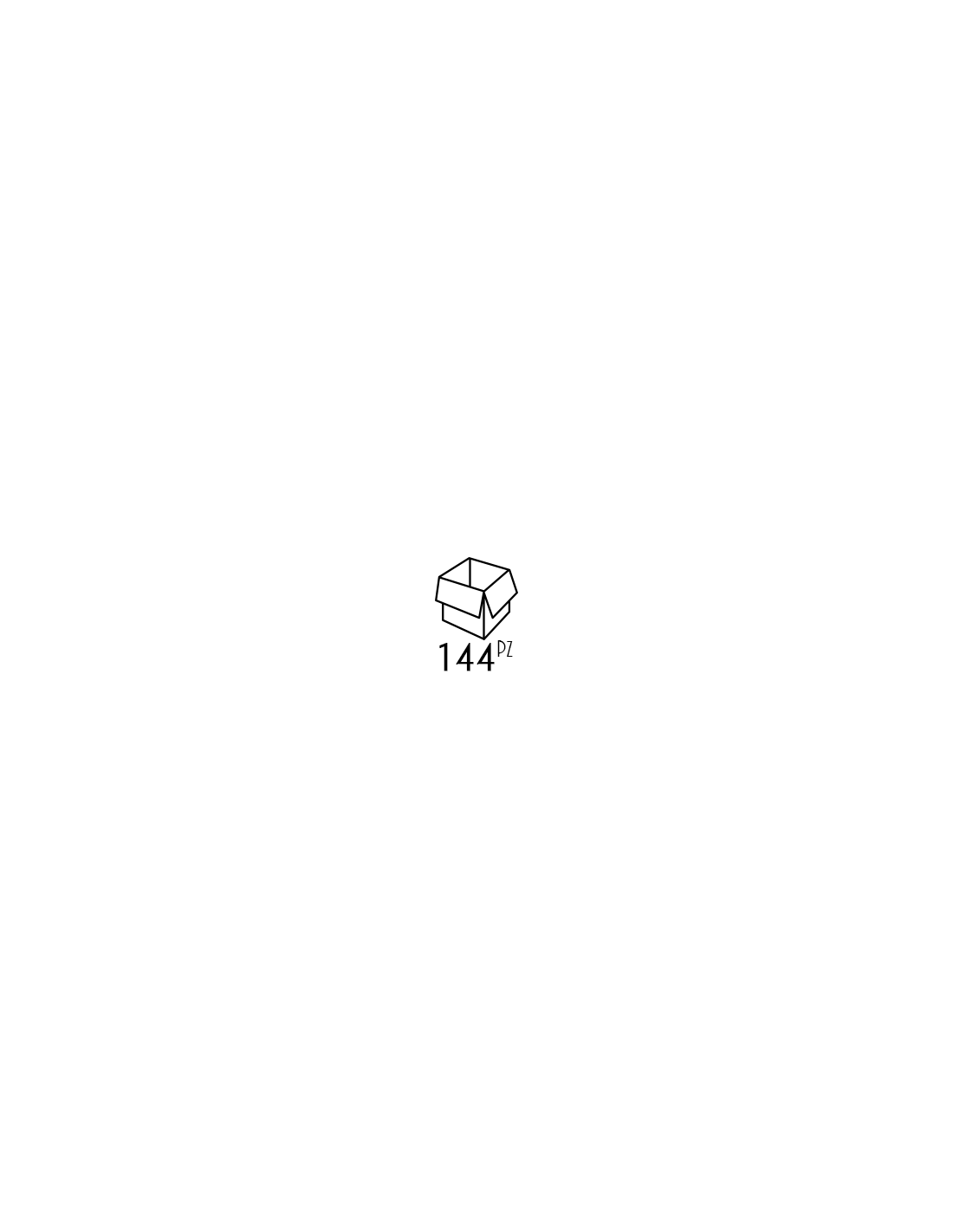 Rhinestones Gt Crystal Hotfix ss 16  Blu Zircon - 144 pcs - Hotfix Strass