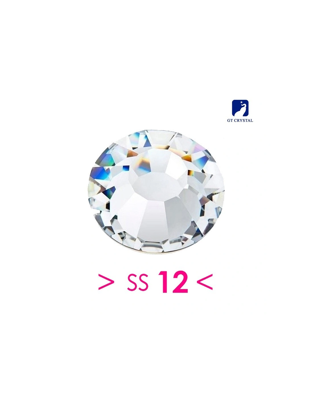 Strass Termoadesivi Hotfix GT Crystal, ss12 - tanti colori disponibili - Strass termoadesivi