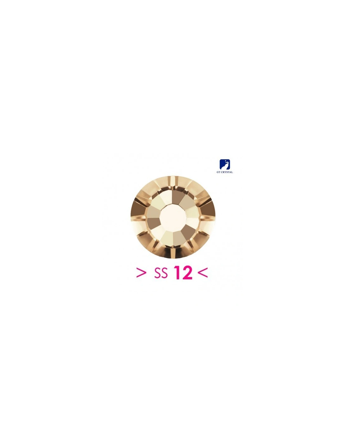 Rhinestones Gt Crystal Hotfix ss 12 - many colors available - Hotfix Strass