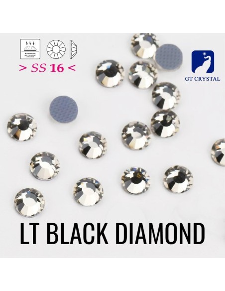 Rhinestones Gt Crystal Hotfix ss 16 Bl. Diamond - 144 pcs - Hotfix Strass