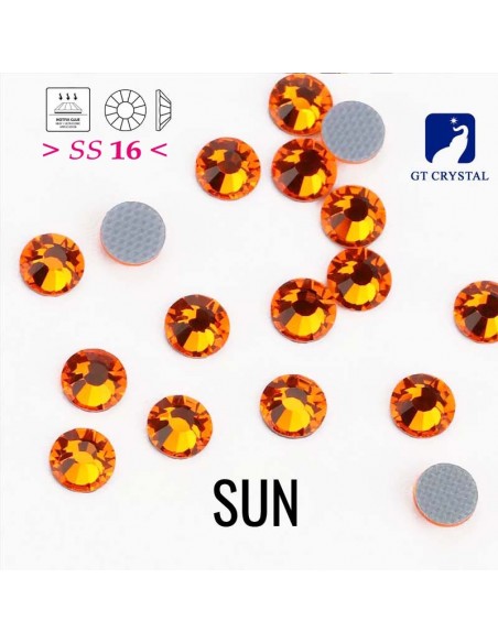 Strass GT Crystal Termoadesivi ss 16  Sun - 144PZ rhinestones hotfix Strass GT Crystal Termoadesivi ss 16  Sun - 144PZ rhinestones hotfix