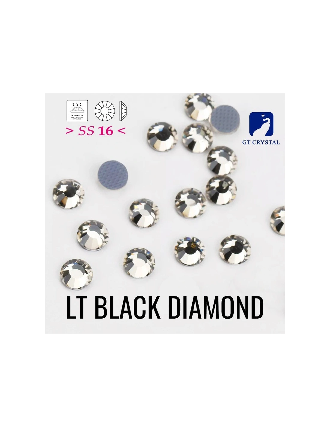 Rhinestones Hotfix GT Crystal, ss16 - many colors available - Home