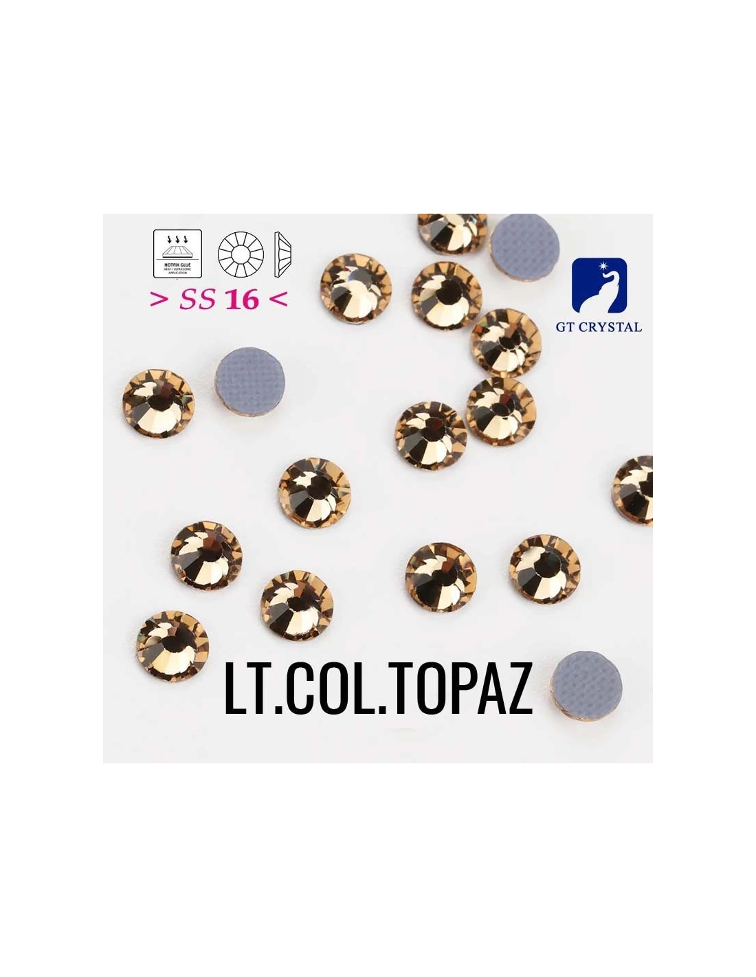 Rhinestones Hotfix GT Crystal, ss16 - many colors available - Home