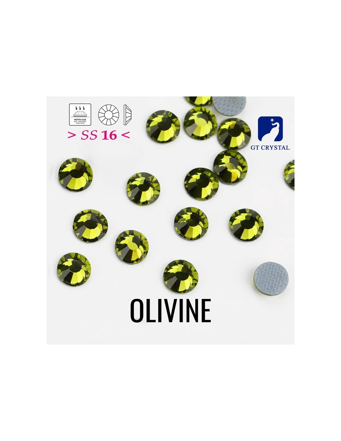 Rhinestones Hotfix GT Crystal, ss16 - many colors available - Home