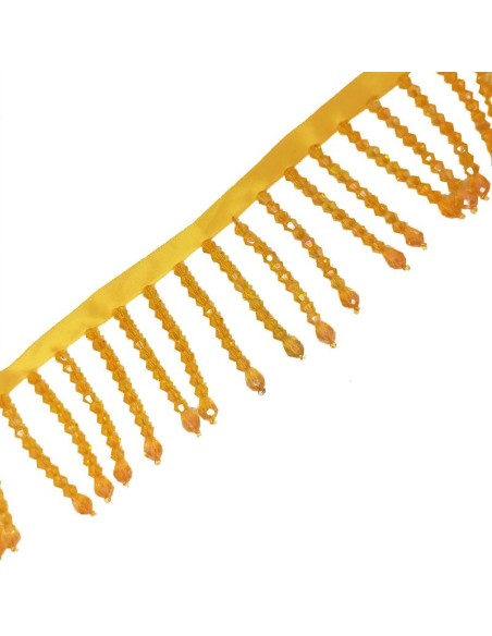 Fringe sewing Bicone Orange AB pack - 1 MT.