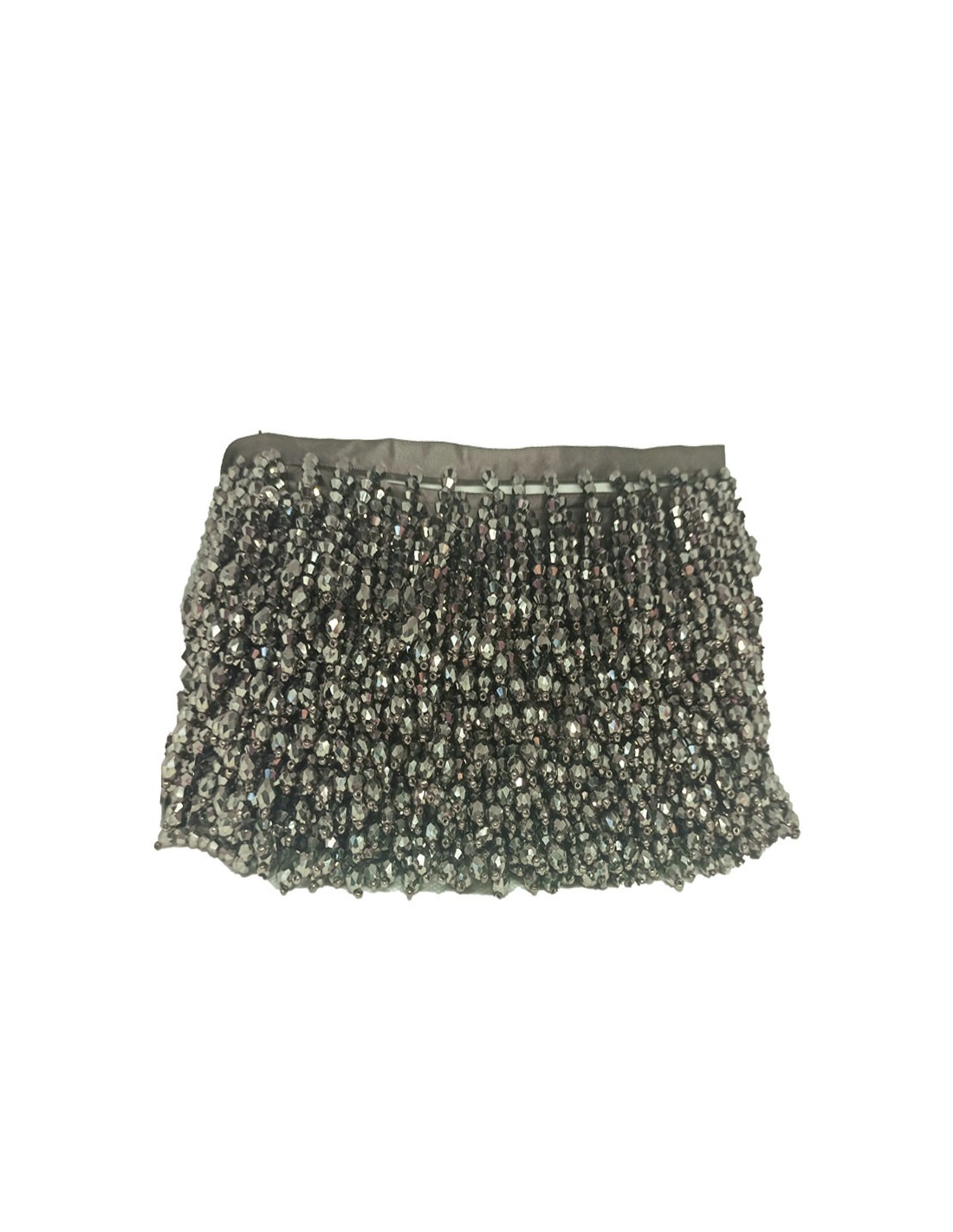 Fringe sewing Bicone Hematite pack - 1 MT.
