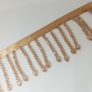 Frange da cucire a Biconi Light Peach AB pacco - 1 MT. 2