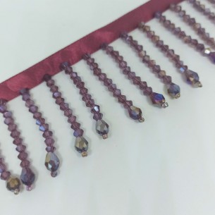 Frange da cucire a Biconi Rose AB pacco - 1 MT. 2