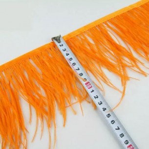 Fringe Sewing Dark Orange... 2