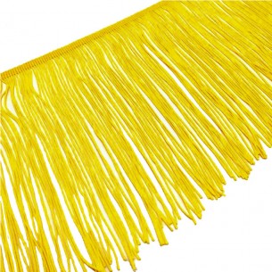 Frangia in Tripolino cm 15 Giallo Pastello - Pacco 1 mt. 2