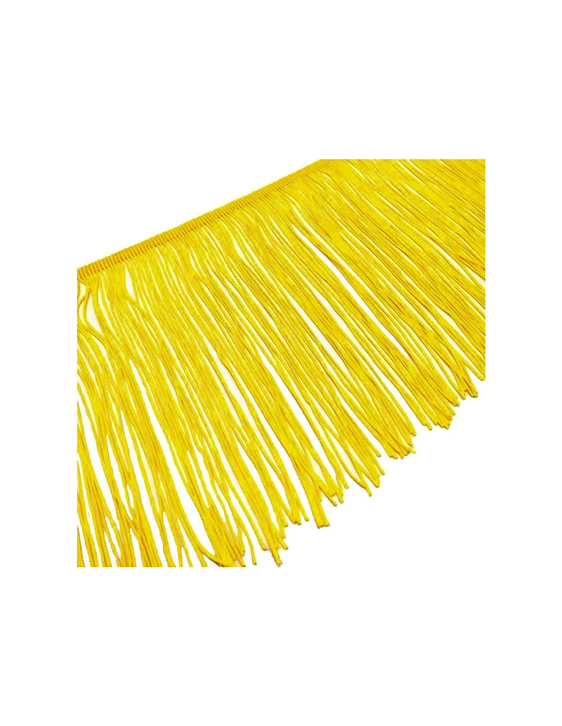 Frangia in Tripolino cm 15 Giallo Pastello - Pacco 1 mt.