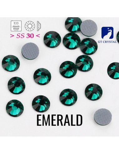 Strass GT Crystal Termoadesivi ss 20 Emerald - 144PZ - Strass termoadesivi