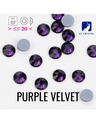 Strass GT Crystal Termoadesivi ss 20 Purple Velvet - 144PZ RHINESTONES HOTFIX
