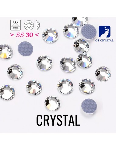 Strass GT Crystal Termoadesivo ss 30 Crystal - 144PZ Rhinestones Hotfix