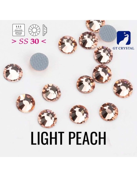 Strass GT Crystal Termoadesivo ss 30 Light Peach - 144PZ Rhinestones