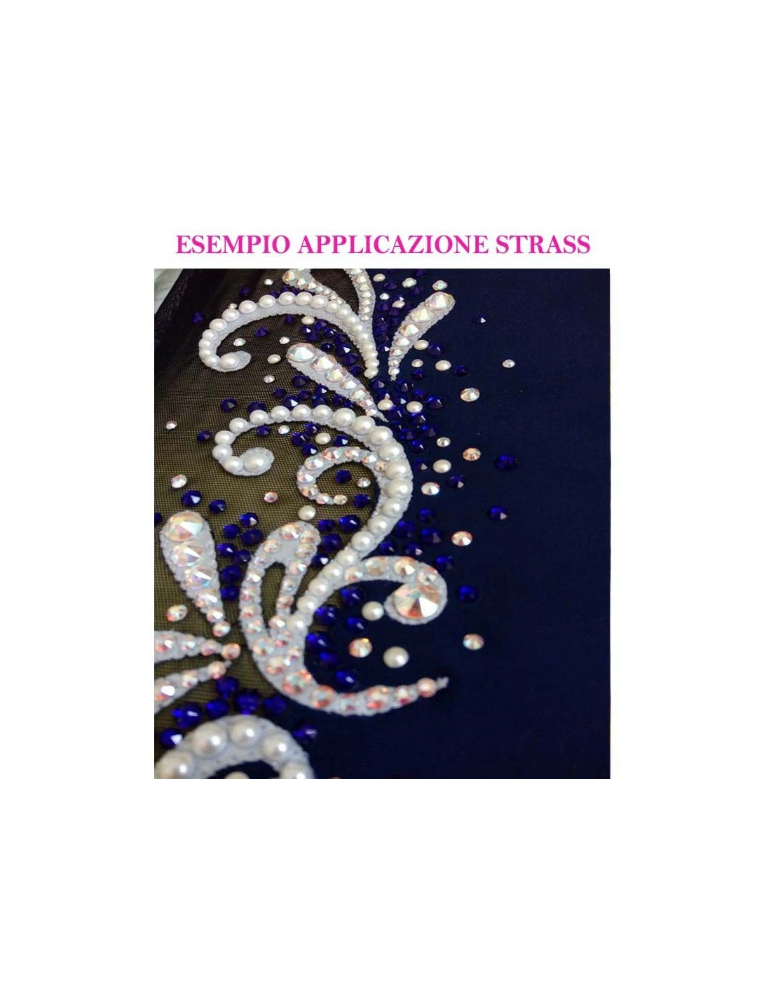 Strass GT Crystal Termoadesivi ss 30 Tanzanite - 144PZ rhinestones hotfix