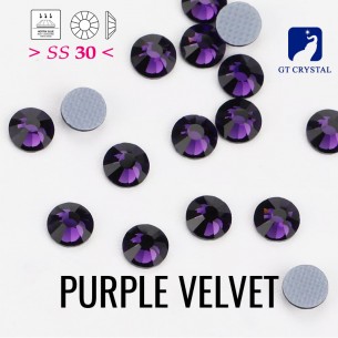 Strass GT Crystal Termoadesivi ss 30 purple velvet - 144PZ rhinestones hotfix