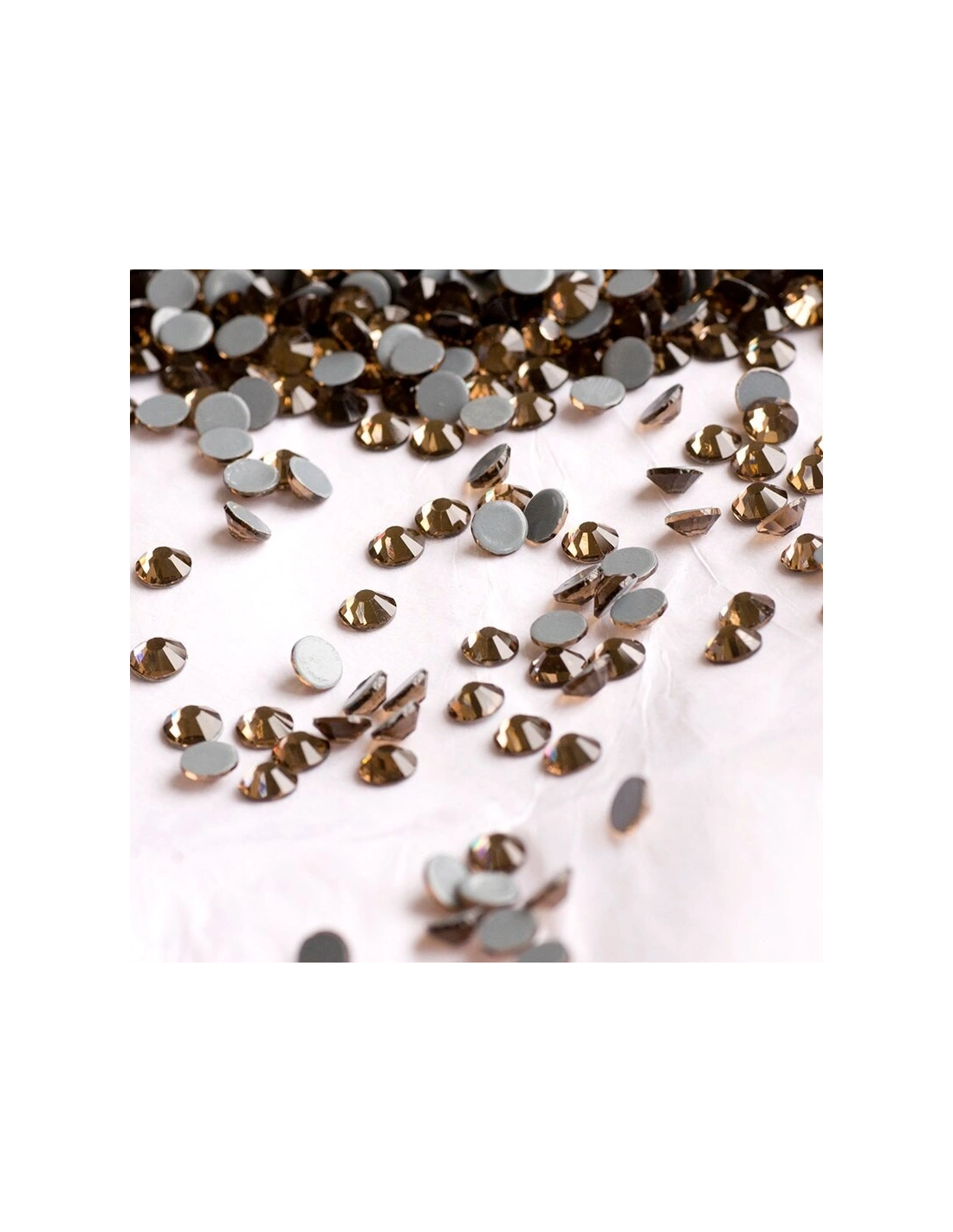 Strass Stars Termoadesivi ss 20 Smoked Topaz - 1440PZ