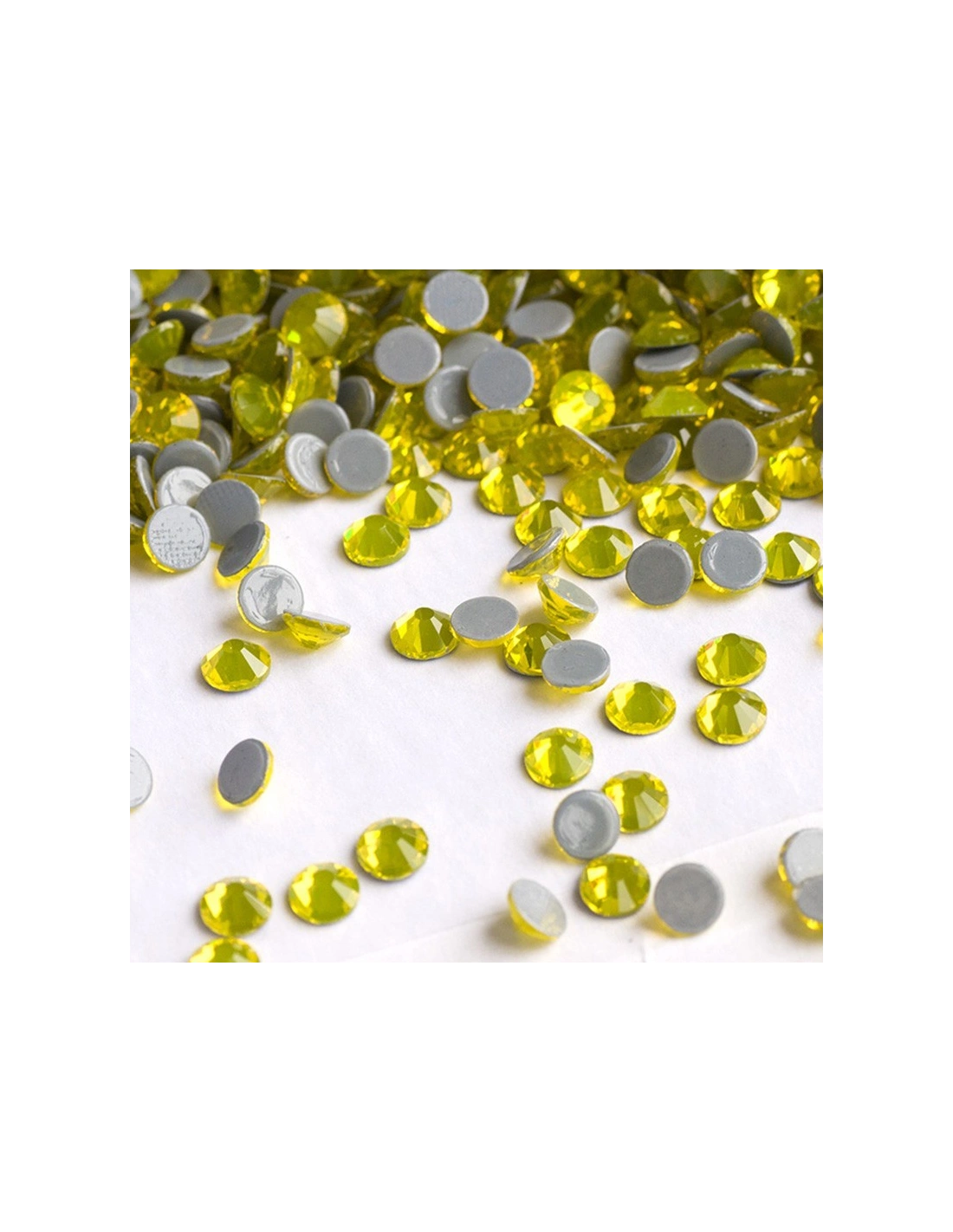 Strass Stars  Termoadesivi ss 16 Citrine - 1440PZ