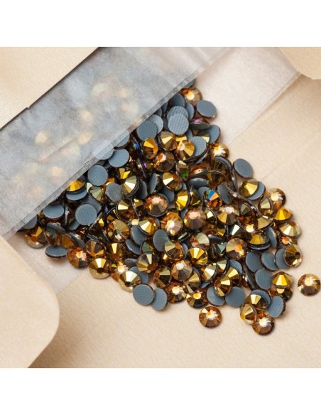 Rhinestones Gt Crystal Hotfix ss 20 Jet AB - 144 pcs - Hotfix Strass