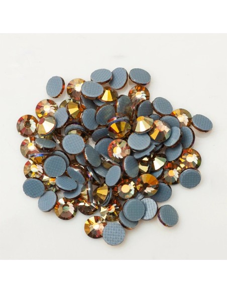 Strass Stars Termoadesivi ss 20 Light Colorado Topaz AB - 1440PZ