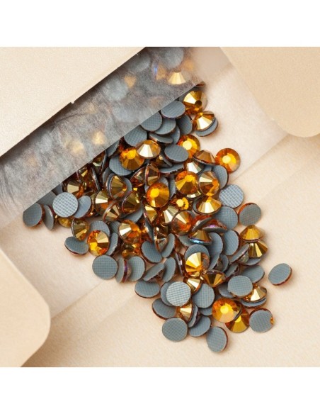 Strass Stars Termoadesivi ss 20 Topaz AB - 1440PZ