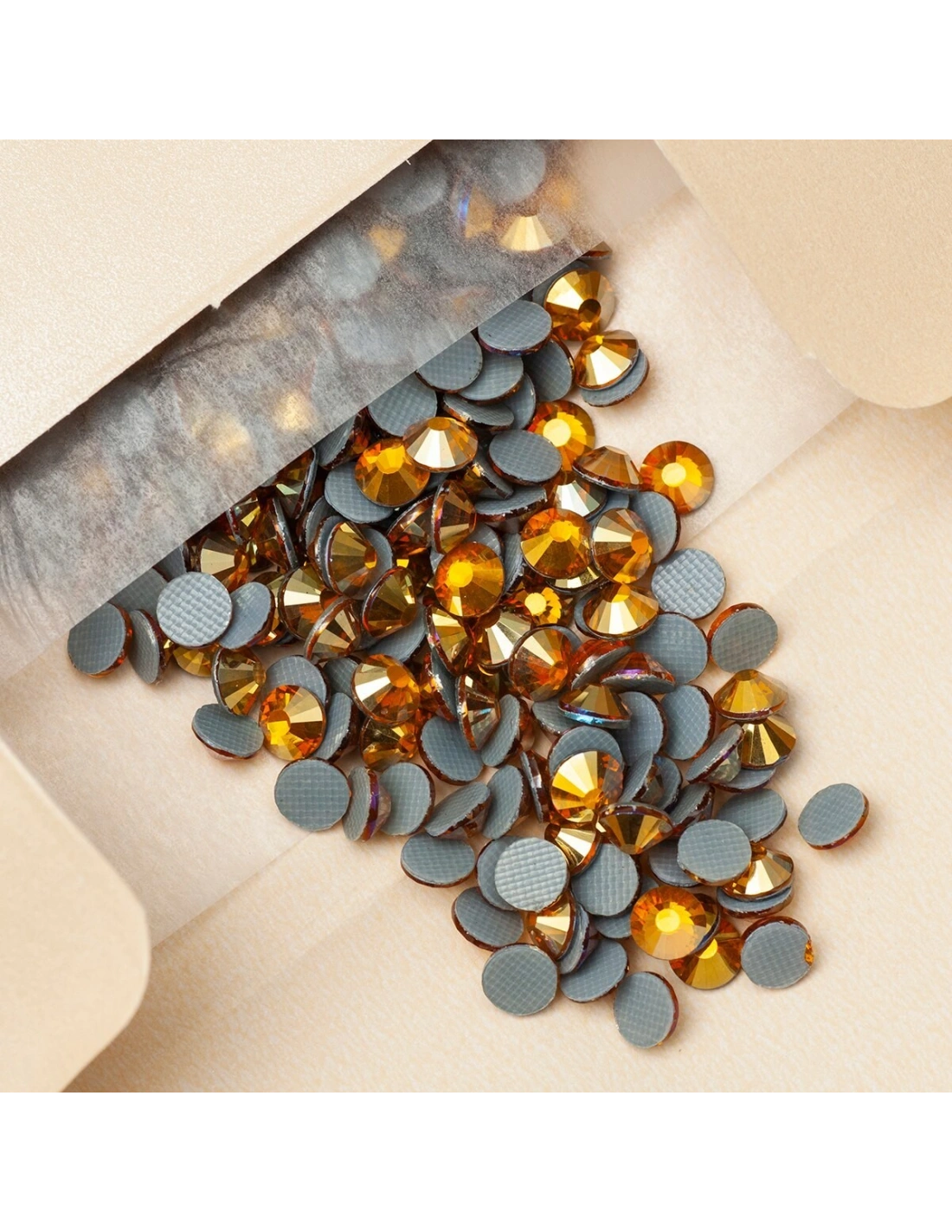 Strass Stars Termoadesivi ss 20 Topaz AB - 1440PZ